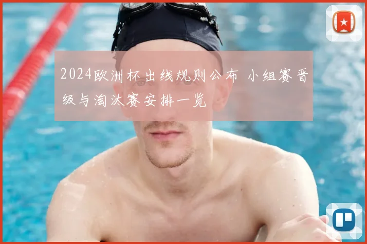 2024欧洲杯出线规则公布 小组赛晋级与淘汰赛安排一览
