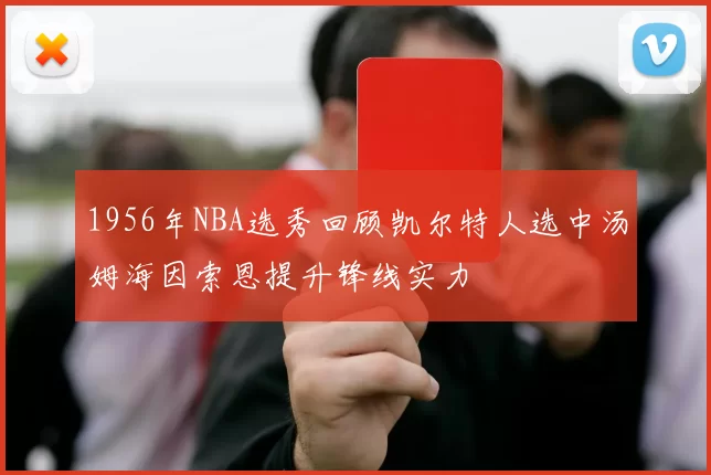 1956年NBA选秀回顾凯尔特人选中汤姆海因索恩提升锋线实力