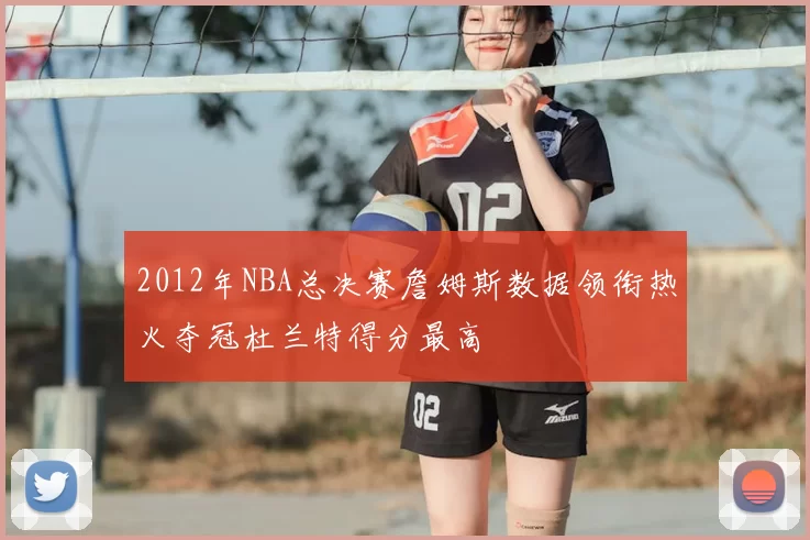 2012年NBA总决赛詹姆斯数据领衔热火夺冠杜兰特得分最高